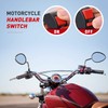 Nilight LED Light Bar Wiring Harness Kit Motorcycle Handlebar Push