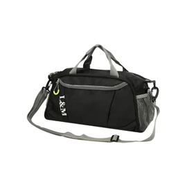 Dry Wet Separated Sports Bag Water Resistant Holdall Gym Bag Mens Womens Nylon Messenger Duffel Bag Large Training Carry On Handbag Overnight Weekend Tote for Fitness Camping Yoga Holiday,40x20x15cm