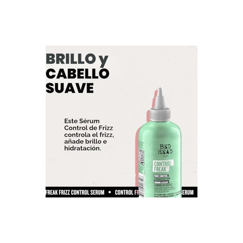 TIGI Bed Head Control Freak Serum, Frizz Control and Straightener,