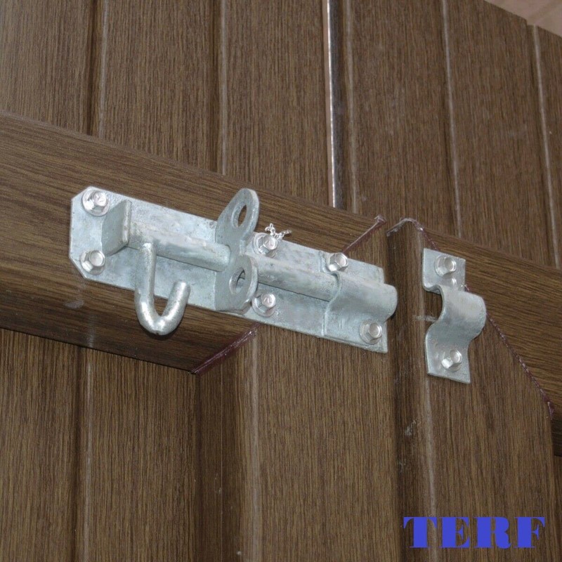TERF® Heavy Duty Brenton Bolt Galvanised 150mm (6 inch) Strong
