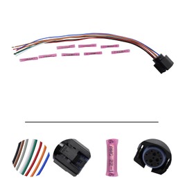 A500 A518 A618 42RE 44RE 46RE 47RE 48RE Transmission Wiring Harness Repair Kit Compatible with Dodge Jeep Chrysler Replace 300-0062 12445BK