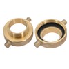 2 PCS 2-1/2" NST (NH) Female x 2" NPT Male