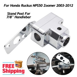 GIDIBII Stand Post Clamp Riser For Honda Ruckus Zoomer NPS50 2003-2012 7/8'' Handlebar