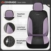 Coverado Front Seat Covers, Automotive Seat Covers 2 Seats, Leather