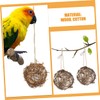 CIYODO Natural Nesting Materials Kit Handmade Birdhouse Birds Nesting Material