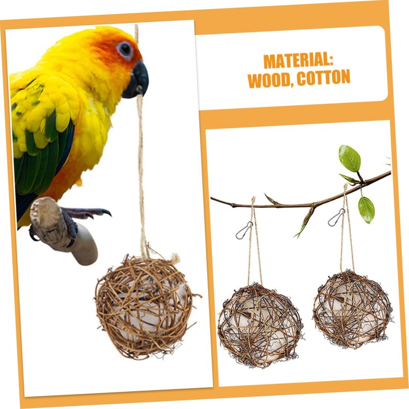 CIYODO Natural Nesting Materials Kit Handmade Birdhouse Birds Nesting Material