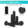 M3 Screws with Nuts and Washers Assortment Set, 300 Pcs