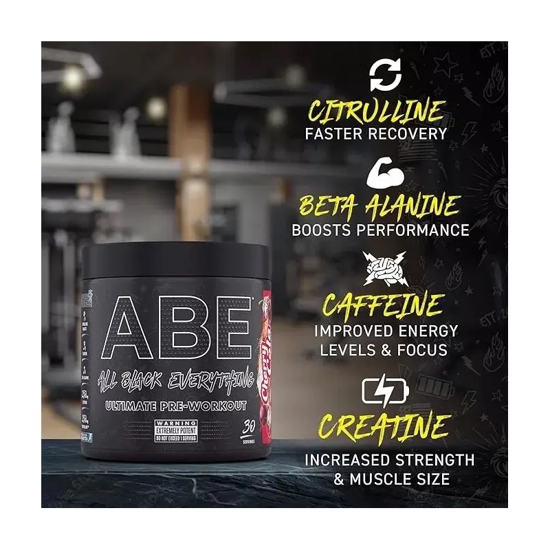 An Abe Ultimate Pre-workout Pre-entreno 30 Servs Sabor Sour Gummy