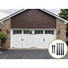 BFMY Decorative Metal Garage 4 Hings and 2 Handles, Decorative