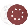 ZUYUEE 30PCS 125mm Sanding Discs 80 Grit,8-Hole Sand Paper,Sandpaper for