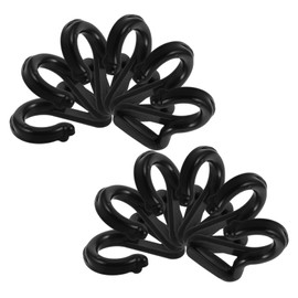 Mobestech 20pcs Rv Awning Hooks for Secure Light Support Camping Canopy Clips Hooks for Tent Awning Accessories Hangers for Outdoor Use