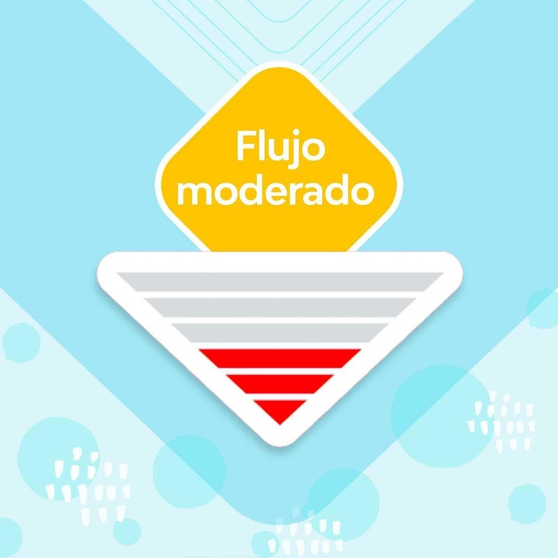 Saba Tampones Regulares Con Aplicador Largo, Flujo Moderado, 10 Piezas