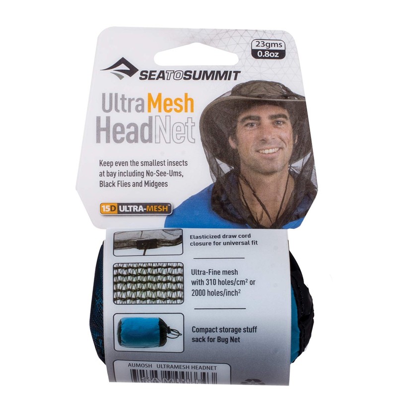 Sea to Summit Ultra-Mesh Mosquito Head Net for Midges, No