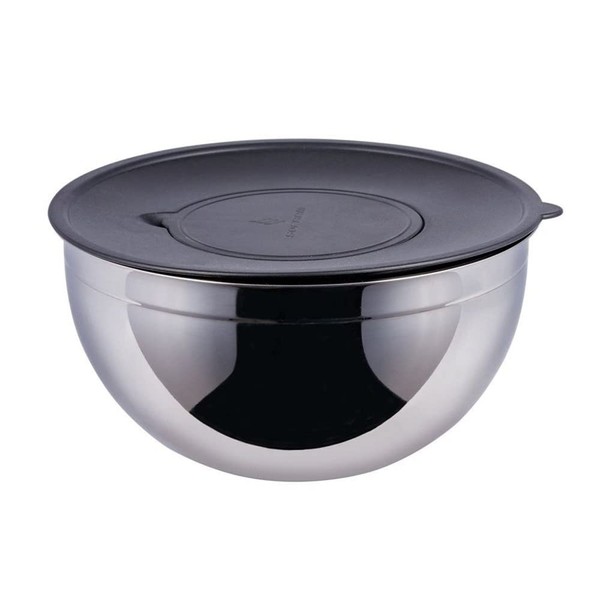 Stainless Steel Mixing Bowl with Splash Proof Lid Serving Bowl