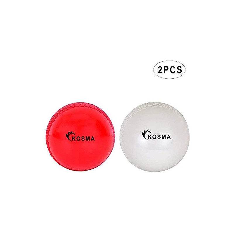 Kosma Pack of 2 Windball Cricket Ball | Indoor &