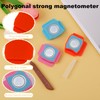 4pcs Magnetic Seam Guide Set, 3 Polygonal Hemmer Guide with