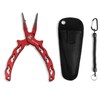 Fishing Pliers Saltwater Resistant Fishing Gear, Tungsten Carbide Cutters, Split