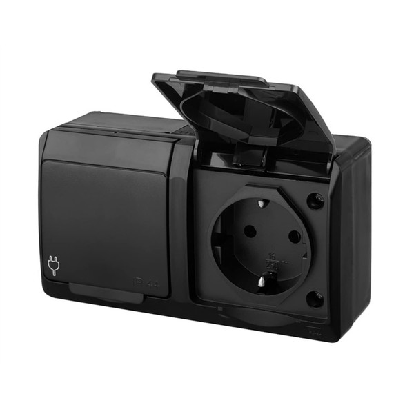 asvendo elektro Hermes Modern Surface-Mounted Series / Light Switch /