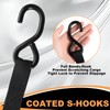 DAJAVE 2 Pack 1 Inch Retractable Ratchet Straps Heavy Duty
