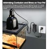 Reptile Dimming Thermostat, 300W, Extend Bulb Life, Ideal for Use