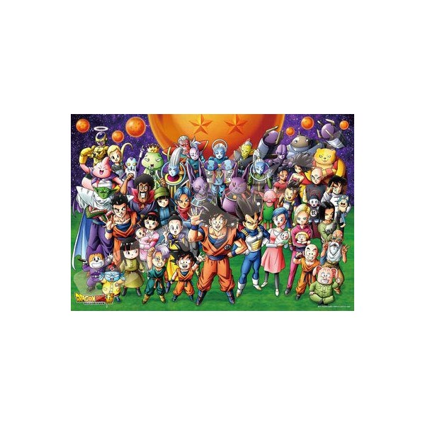 Ensky 1000T-77 1000 Piece Jigsaw Puzzle, Dragon Ball Super: Super