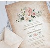 LATERN 50 Sheets Writing Paper Vintage, A4 Double-Sided Printed Format