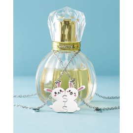 Yooborn Rabbit BFF Necklace 2 Best Friend Jewelry Set 2 Pcs Cute Bunny Matching Friendship Necklace Jewelry for 2 Girls Boys Sister Bestie Kids.