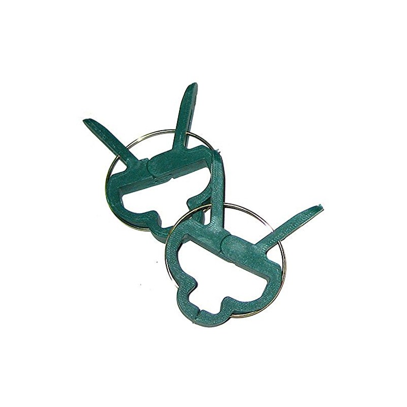 100 or 200 Spring Loaded Clips Tomato Orchid Plant Clips