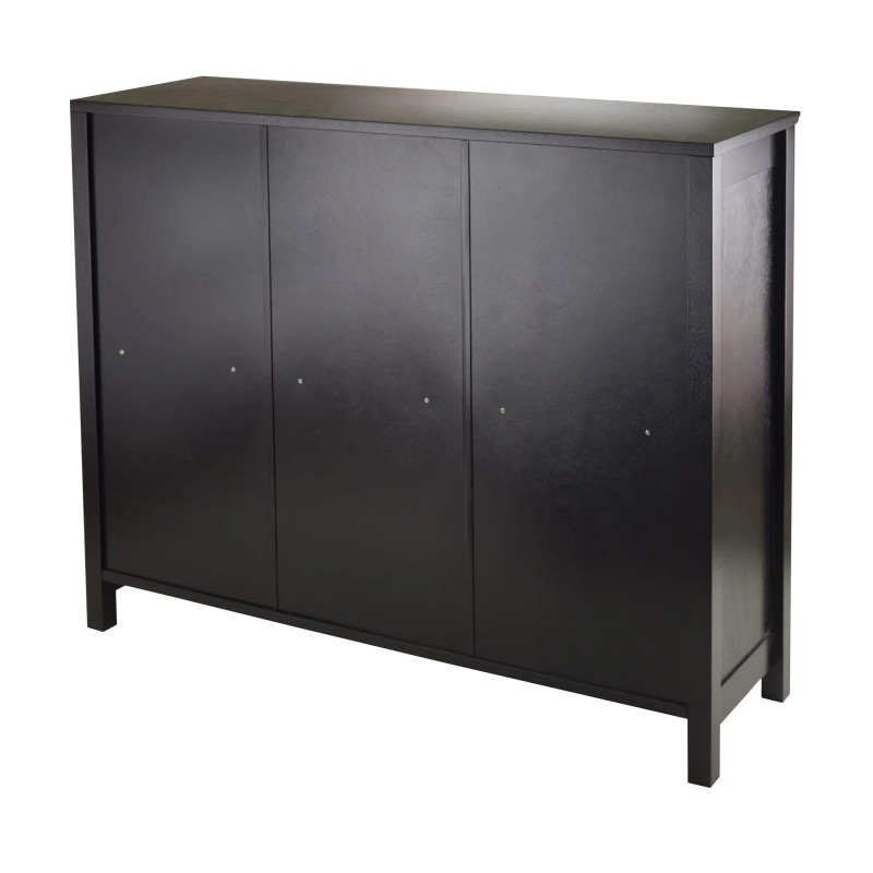 Espresso 37" Wide 3-Tier Terrace Storage Shelf Bookcases & Bookshelves