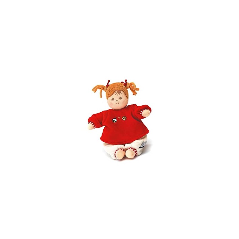Sterntaler 3001570 Soft Doll Magdalena, Integrated Rattle, Age: for Babies