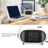 Small Space Heater 900W PTC Ceramic Fast Heating 3 Level