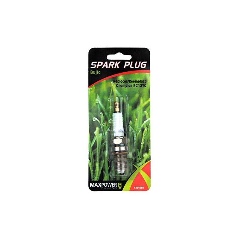 Maxpower 334058 spark plugs, white
