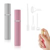 YAFIYGI Travel Perfume Atomizer Refillable Kit Includ 2Pcs Leakproof 12ml