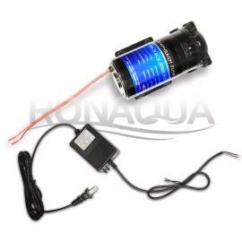 Ronaqua Booster Pump with Transformer Adapter for 100 GPD Reverse Osmosis System