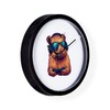 CafePress Funny Capybara Video Games 10" Wall Clock for Livingroom,