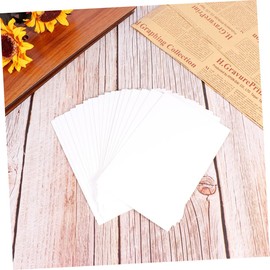 Operitacx 20pcs Greeting Cards Mini Envelopes Set Natural Paper Elegant Heart-Shaped Buckles Photo Letter Envelopes for Greetings and Stationery