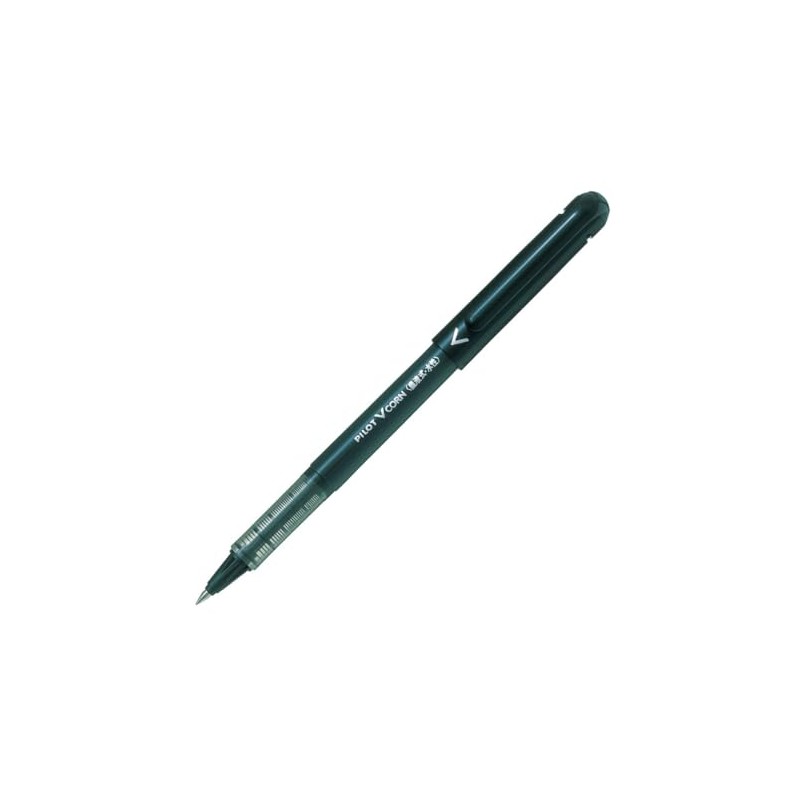 Pilot LVE-100EF10B Rollerball Pens, V-Cone 0.5, Black, 10 Count