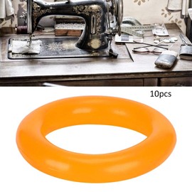 70Pcs Bobbin Winder Rubber Ring Friction Wheel Replacement Accessories for Old Style Pedal & JA Type Sewing Machine(3.7cm)