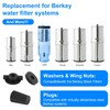 Replacement Kit for Berkey Water Filter System Elements - 4
