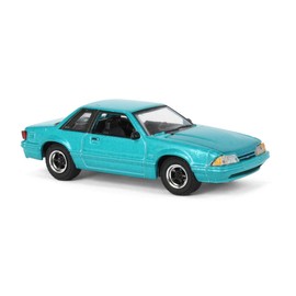 1/64 1991 Ford Mustang 5.0 Calypso Green Coupe 51502