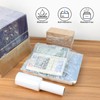 Stretch Film 4" × 500 ft, JUKFITA Shrink Wrap Rolls
