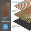 Art3d Art3d 2 Wood Slat Acoustic Panels for Wall and