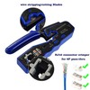 PETECHTOOL RJ45 Crimp Tool All-in-one Crimping tool Ethernet Wire Crimper