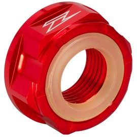 ZETA Racing CRF250L/L(S)/RALLY/RALLY(S) (MD47) '21-25 Other Axle Nut Rear M16x27-P1.5 H13L Red Self-Locking Dart Freak DIRTFREAK F8211