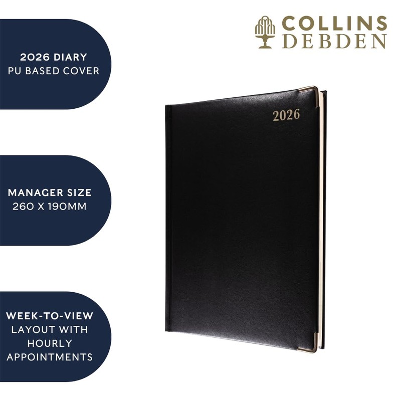 Collins - Classic - Manager 2026 12 Month Calendar Year