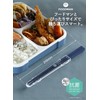 CBJAPAN DSK Chopsticks with Case, Antibacterial Design, Ash Navy, Dishwasher