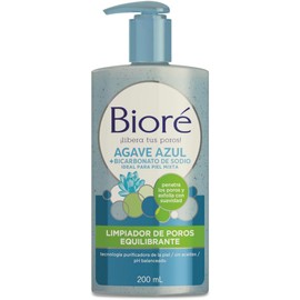 Bioré Limpiador de Poros con Bicarbonato de Sodio, 200 ml