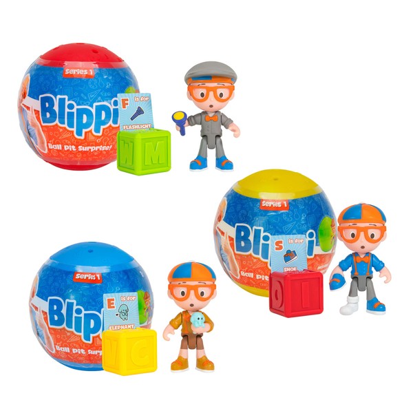 Blippi Ball Pit Surprise 3 Pack