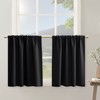 Extra Wide Blackout Curtains for Small Bedroom Windows, 2 Panels