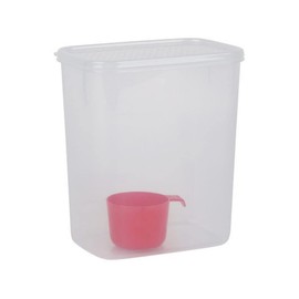 Décor Tellfresh Tall Large Storage Container with Pantry Scoop | Large Airtight Container | Practical & Stackable Design | 3L Capacity